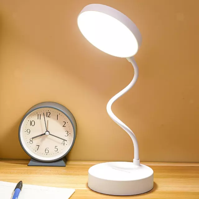 Lampe de bureau LED portable, lampes de lecture de chevet Eye Caring Flexible