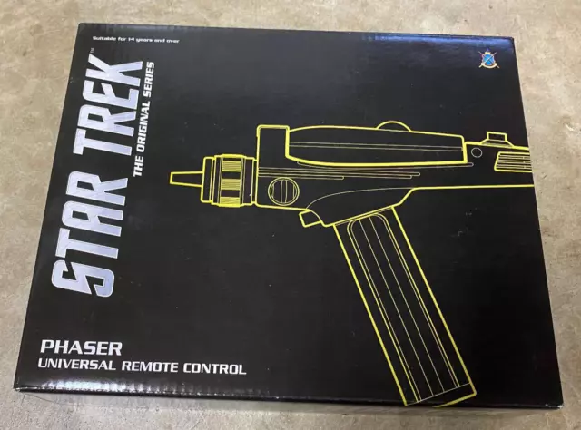 The Wand Company  Star Trek TOS Phaser Universal Remote Control Prop