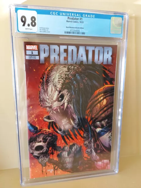 🔥🔥🔥 Predator #1 CGC 9.8 Limited Edition Ken Lashley Marvel Comics 2022 Prey