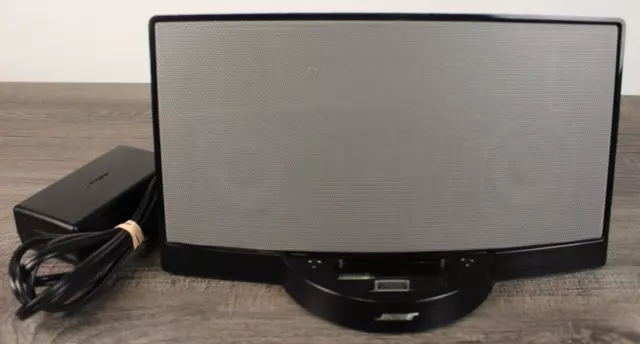 BOSE Sound Dock Speaker for iPod & iPhone Docking Station Black Tested AS IS