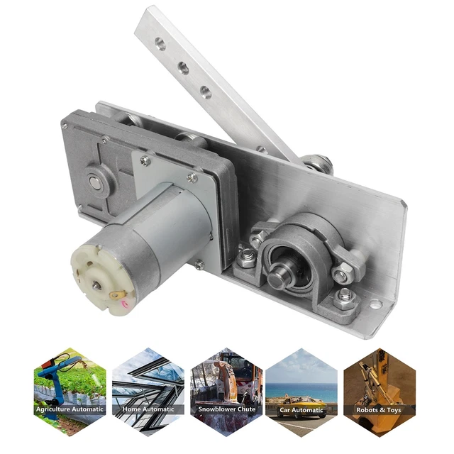 DC24V Cycling Reciprocating Motor Adjustable Speed Linear Motion Actuator10‑130°