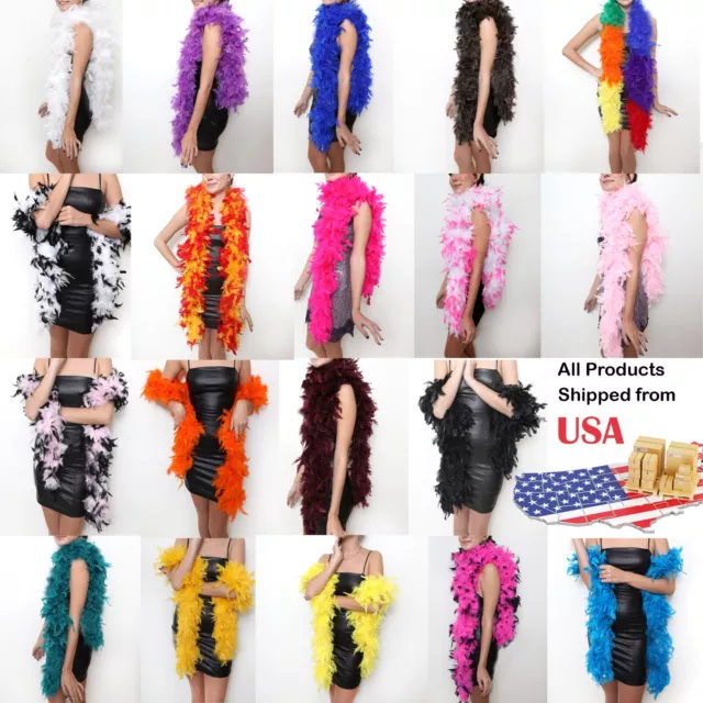 100g Gram Chandelle Feather Boa Dance Party Halloween Costume