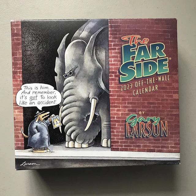 GARY LARSON THE Far Side 2023 Off The Wall Calendar 5.99 PicClick
