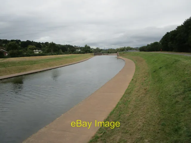 Photo 6x4 Flood relief channel, Exeter Provides relief to the River Exe. c2021