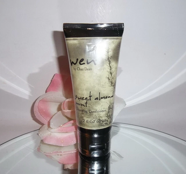 Wen Cleansing Conditioner Shampoo Sweet Almond Mint 2oz Travel Size Chaz Dean