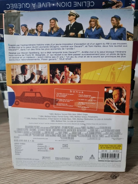 DVD - ARRÊTE MOI SI TU PEUX - Leonardo Dicaprio/Tom Hanks - Édition collector 2