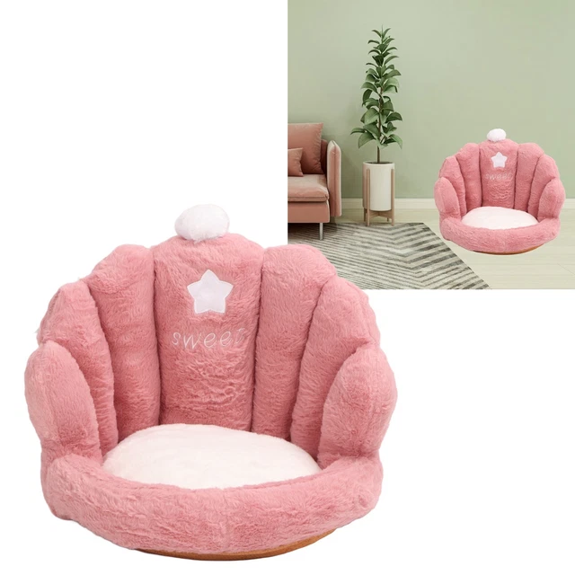 (Pink)BROLEO Coussin De Siège Support Lombaire Multifonctionnel Joli Coussin