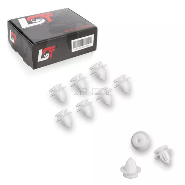 10x Engranaje Rueda Guardabarros Clips de Fijación para Lexus GS L1 Es III E3