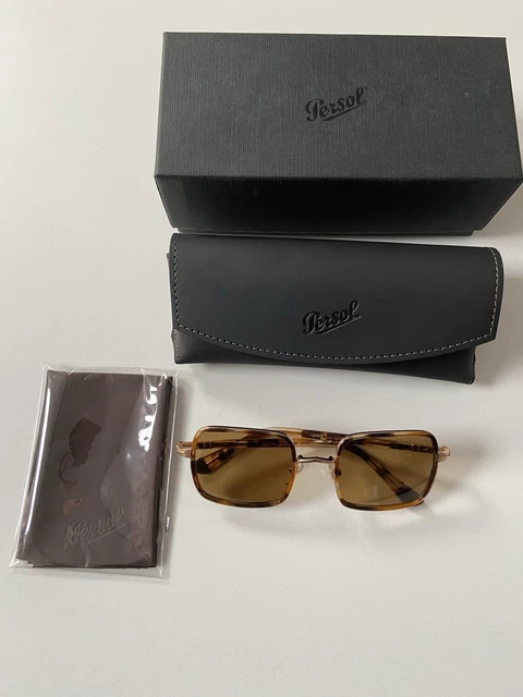 Occhiali Da Sole Persol 2611 223-S/33 Marroni Taglia 57 - Modello James Bond GoldenEye, Nuovo