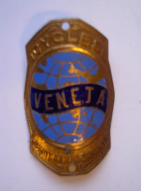 Plaque Pub Vélo Ancien REINOR – émaillée, Vieux Vélo, Collection