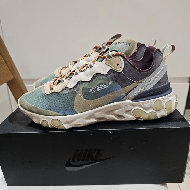 Nike x undercover react element 87 green clearance mist  and  linen