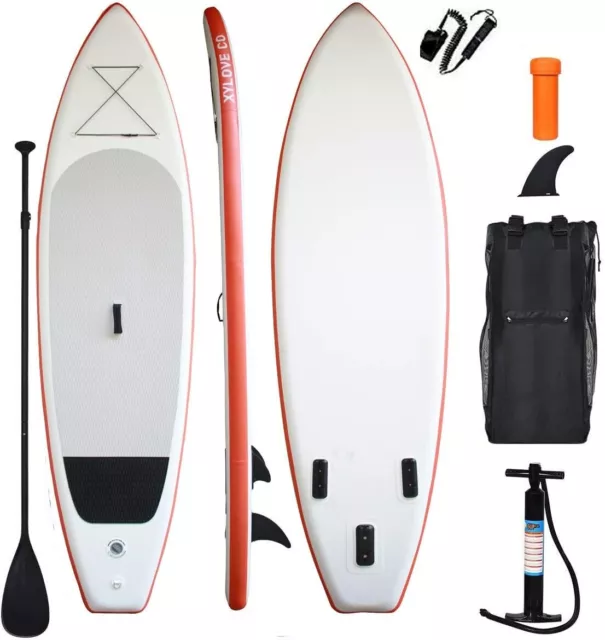 11 Ft Inflatable Sup Stand Up Paddle Board Sports Surfing With Complete Kit