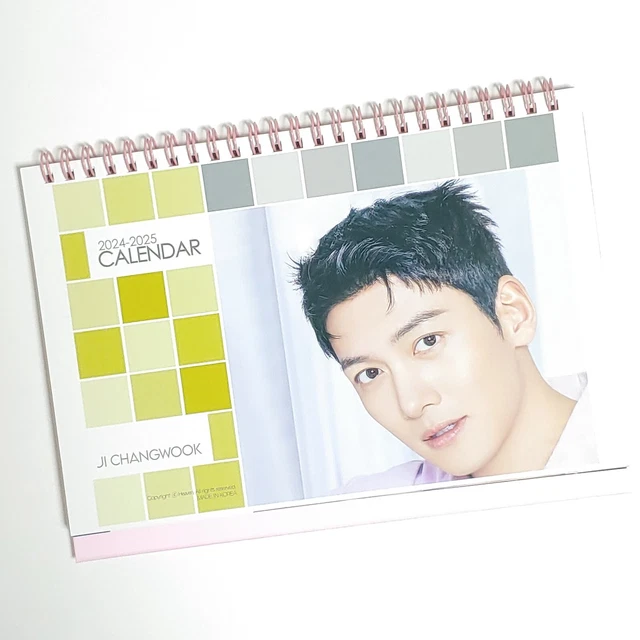 JI CHANG WOOK calendrier de bureau photo 2024 2025 calendrier
