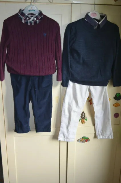 2 knit jumper Smart toddler boys Outfit 12-24 months
