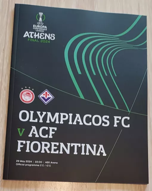 UEFA EUROPA CONFERENCE LEAGUE FINAL 2024 Olympiacos v Fiorentina 29/5