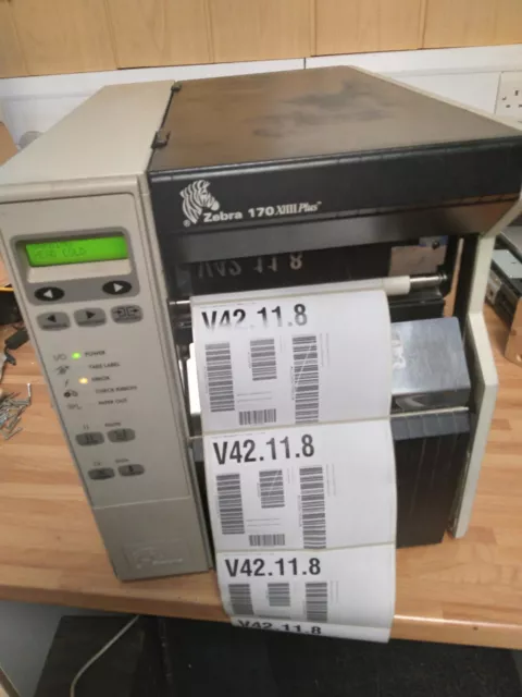 Zebra 170XiIII Plus barcode label printer 300dpi