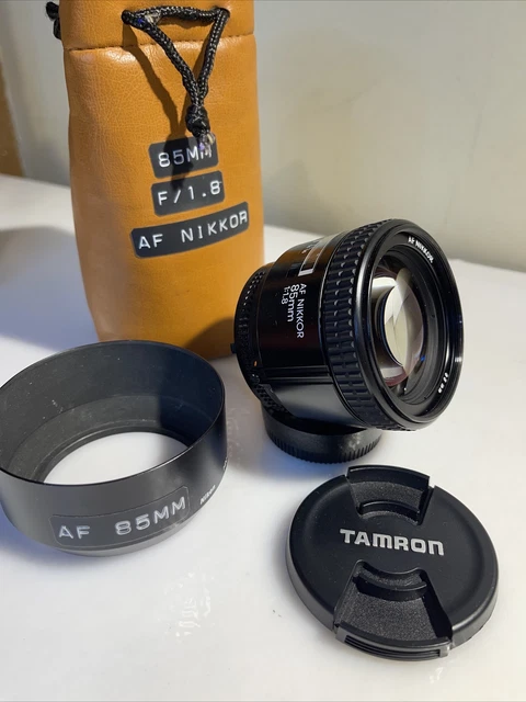 Near MINT Nikon AF NIKKOR 85mm f/1.8 Portrait Telephoto Lens From USA Tested