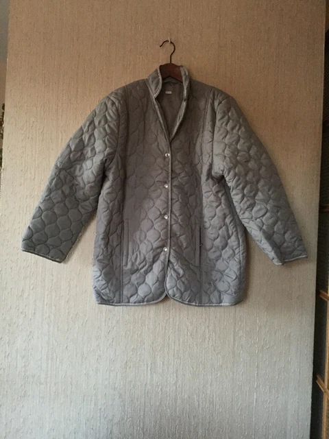 👚 Veste Ample Femme Talia Benson – Gris – Taille Unique – Coton – Neuf Avec étiquettes