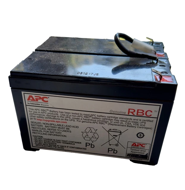 Batteria APC APCRBC110 - Per UPS BR550GI, BX700UI, BX700U-GR, Sostituzione Originale - Foto 3