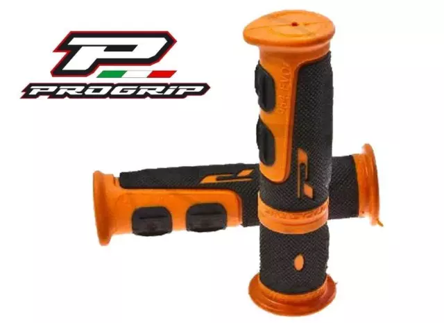 Progrip 964 Griffgummi Griffe Orange ATV Quad Bike