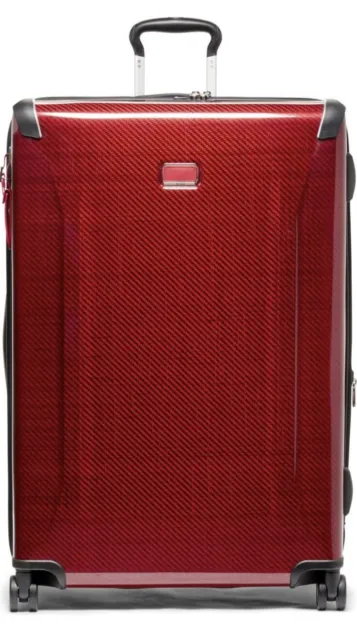 New Tumi Large Expandable Tegra Lite Case Hard Shell Luggage Red 31” $1290