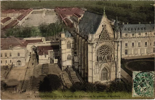 CPA Vincennes La Chapelle du Chateau (1347095)