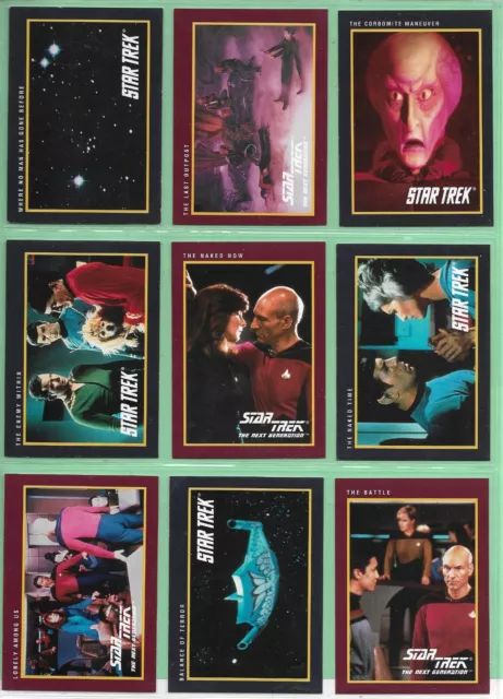 1991 Impel Star Trek 25th Anniversary - Pick Your Cards & Fill Your Sets