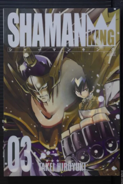 JAPAN Hiroyuki Takei manga: Shaman King Kanzenban vol.3