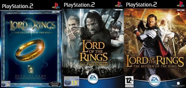 LORD OF THE rings fellowship of the ring+two towers+return the king ...