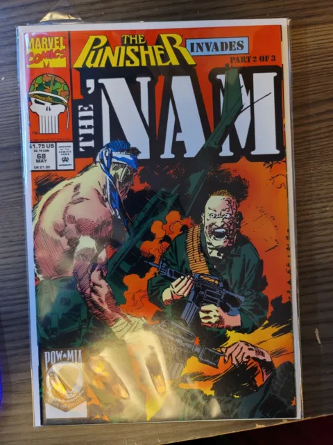 Marvel The Punisher Invades The Nam Issue #68 Part 2 of 3 May 1992