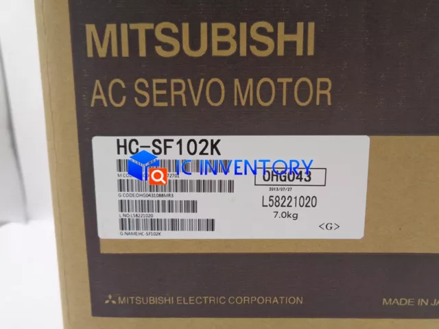 1PCS Mitsubishi AC Servo Motor HC-SF102K New in Box 2