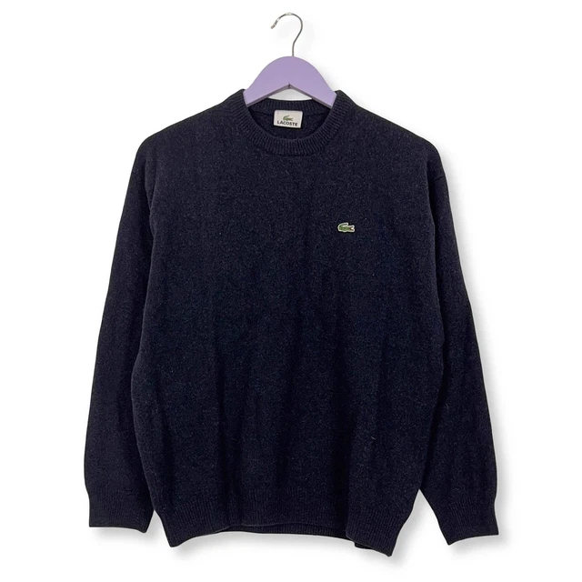Pull Homme Ulvang Col Haut 1/4 Zip - Taille L - Bleu - 100% Laine - Très Bon état