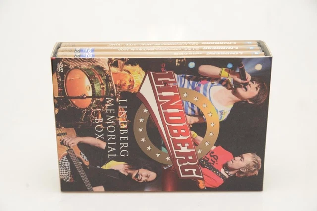 LINDBERG MEMORIAL BOX DVD Limited Edition 3DVD 2CD Japan $299.64