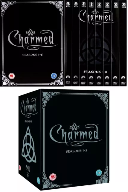 CHARMED 1998-2006 Seasons 1-8 COMPLETE ORIGINAL TV Series NEW Eu Rg2 DVD not US