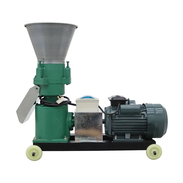 3mm Feed Pellet Machine Farm Animal Pellet Mill Machine 220V Pelletizer 3 Head