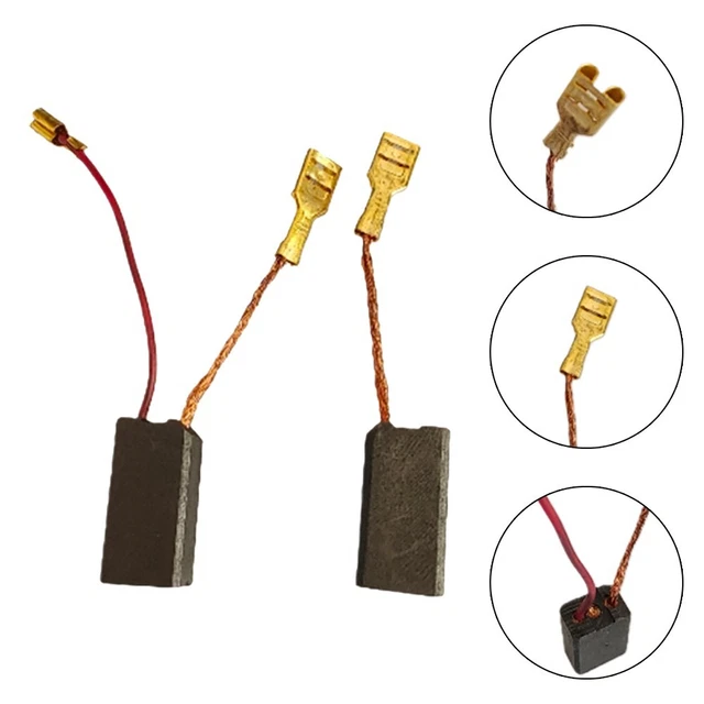 Neuf Pratique Brosse Carbone for TE30 348132 2pcs for TE-16C TE-30 D41 Kit