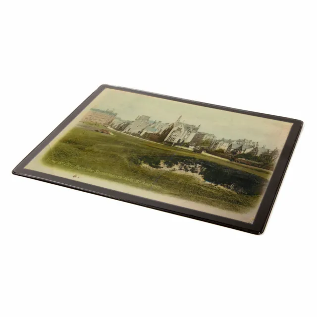 MOUSE MAT - Vintage Scotland - View of City from the 17th Hole, St. Andrews
