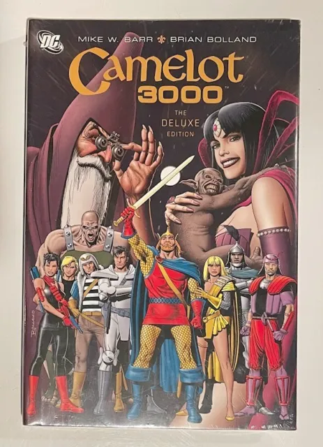 CAMELOT 3000 DELUXE HARDCOVER EDITION Barr Brian Bolland DC Graphic Novel SEALED