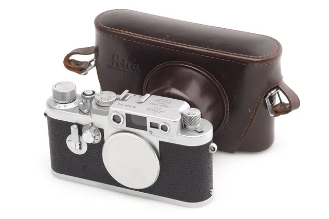 Leitz Leica Iiig Chrome Body W. Case #988103 (1685822029)