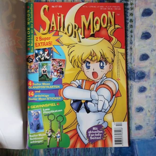 SAILOR MOON  Nr. 17 / 1999 mit Poster  von ChibiChibi, Extras, sehr gut 2