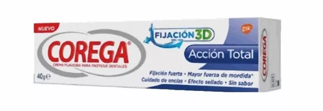 COREGA ACCIÓN TOTAL FIJACIÓN 3D 40gr 152676 COMBINA EL PEDIDO 1 SOLO PORTE