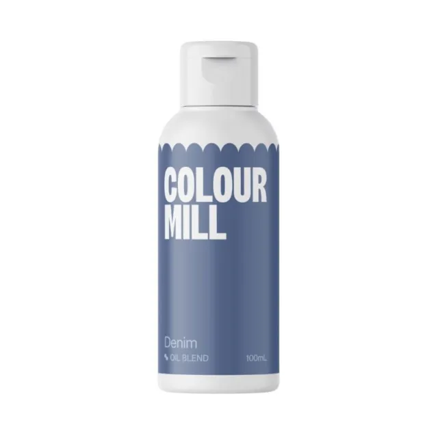 Colour Mill Colorante Alimentare A Base Di Olio 100ml -Denim