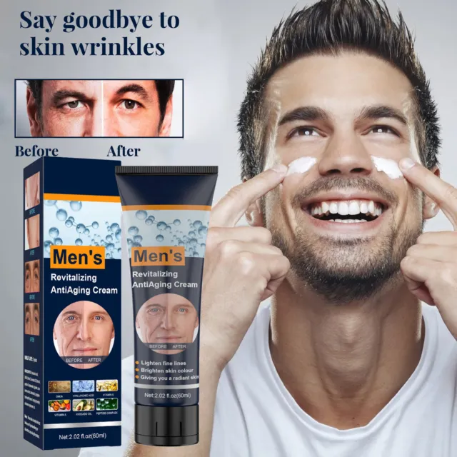 60ml Anti-aging Cream Wide Application Shrink Pores Men Revitalizing Anti-aging