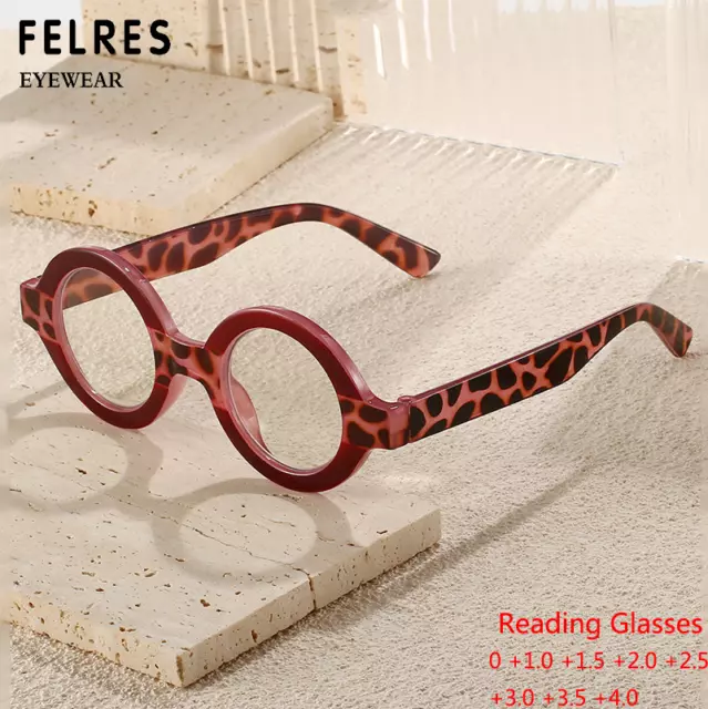 Men Women Round Retro Reading Glasses Fashion Clear Lens Full Frame Glasses Hot