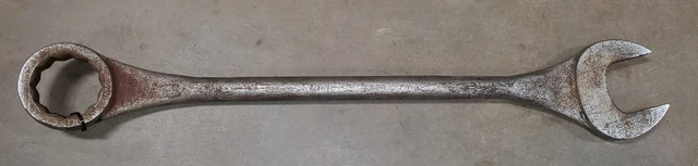 2-13/16" 71.4MM Combination Wrench URREA 1290 New Old Stock