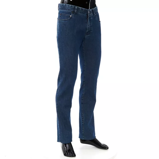 BRIONI 675$ Midnight Blue Meribel Jeans - Stretch Cotton 3