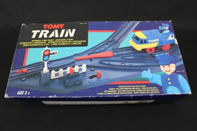ZB298 TOMY train 1337 aiguillage 3 voies automatic 3-way points Sporenwissel