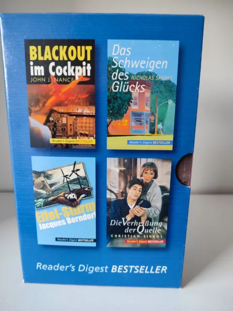 Bestseller Reader's Digest, 4 Neue Romane mit Buchhülle