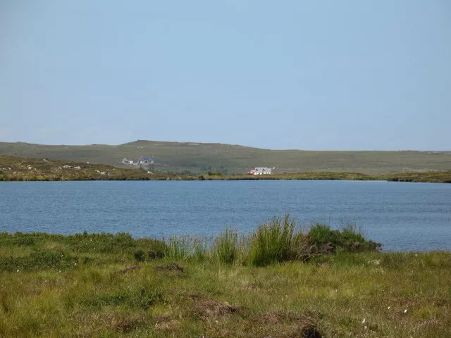 Photo 6x4 Loch Dubh na Maoil Mellon Udrigle The smaller of the two rather c2008