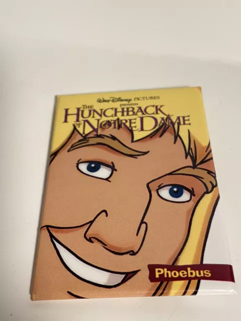 1996 vintage Walt Disney The Hunchback of Notre  Dame Phoebus Promo pin rare